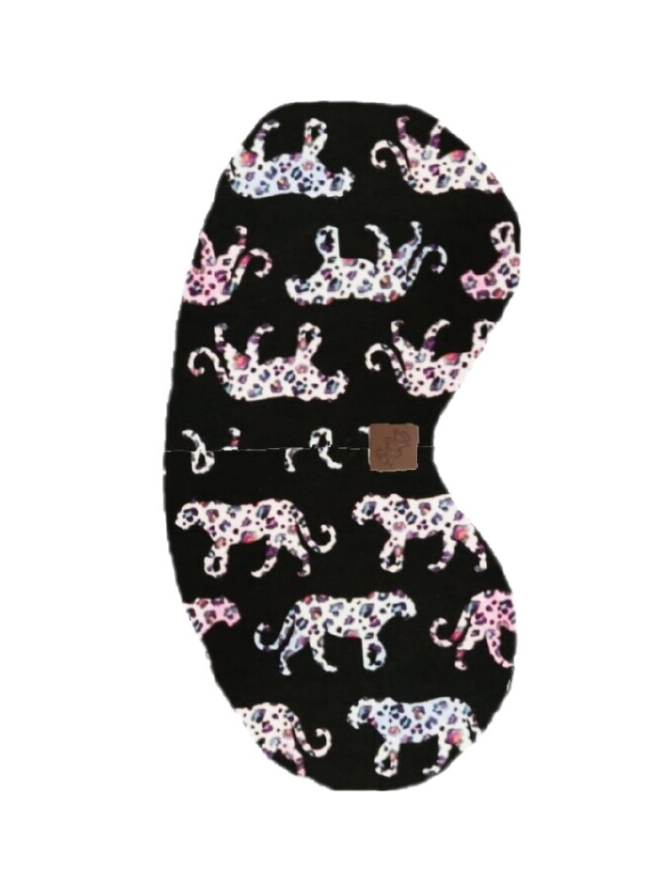 Spuigdoekje schouder panters zwart