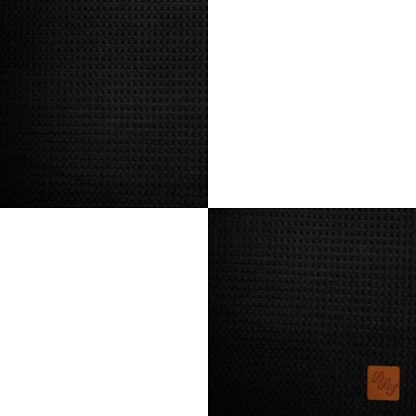 Boxkleed zwart met wit