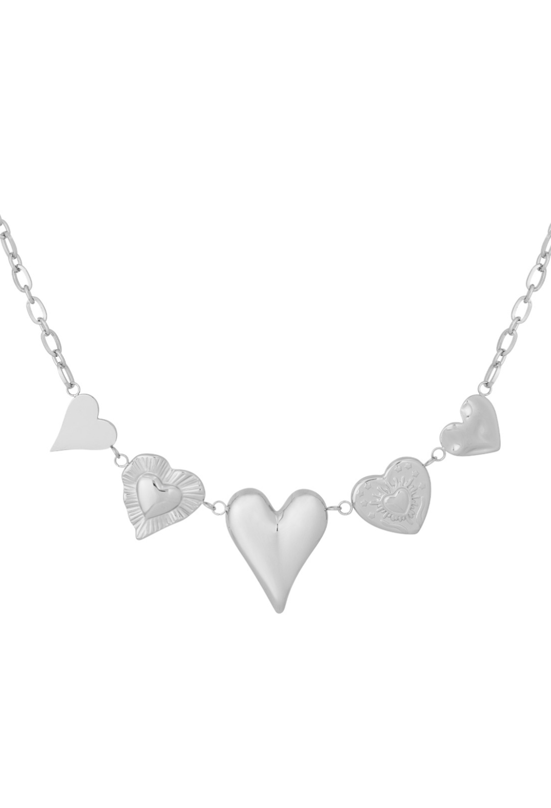 Give me all your love ketting zilver