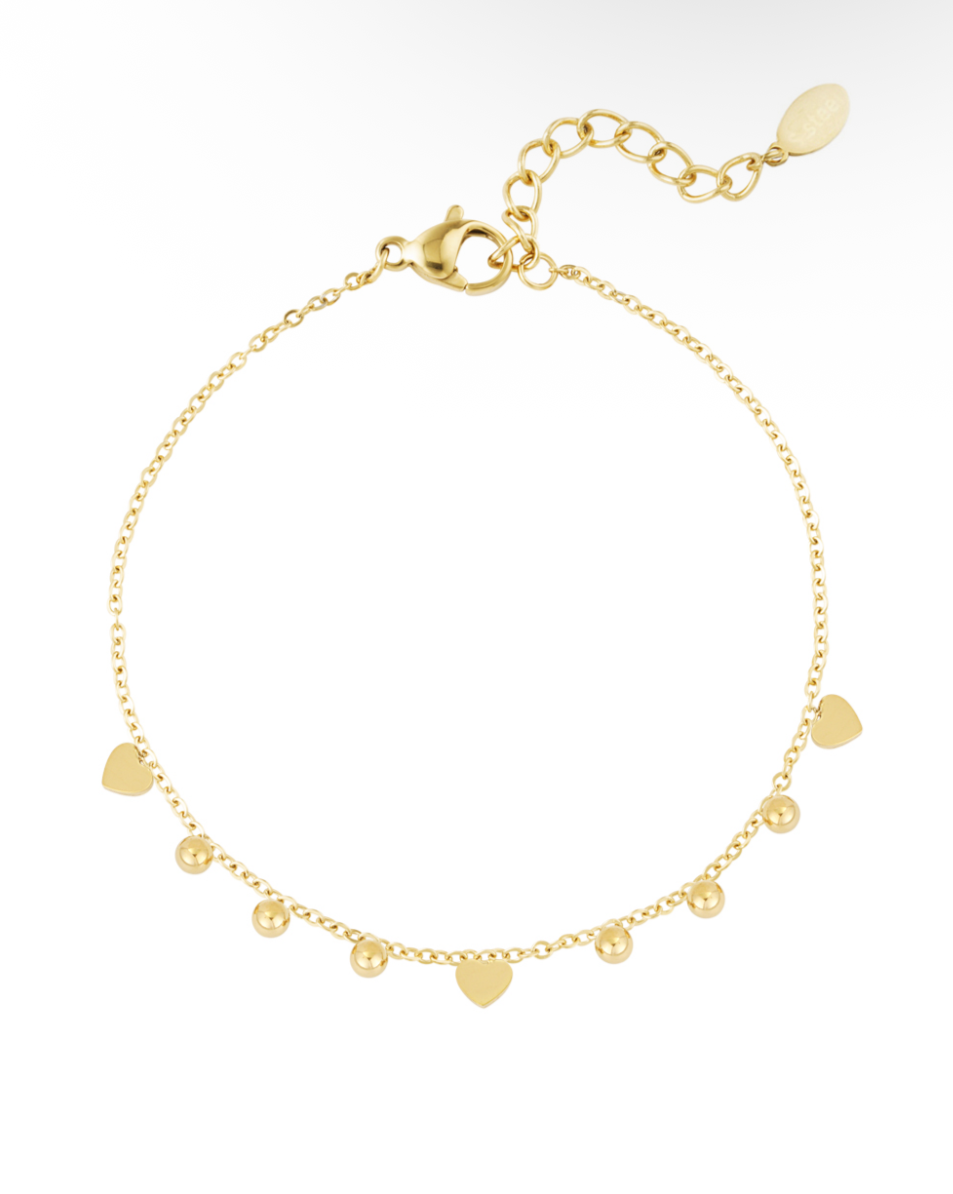 Twinkel of love armband goud