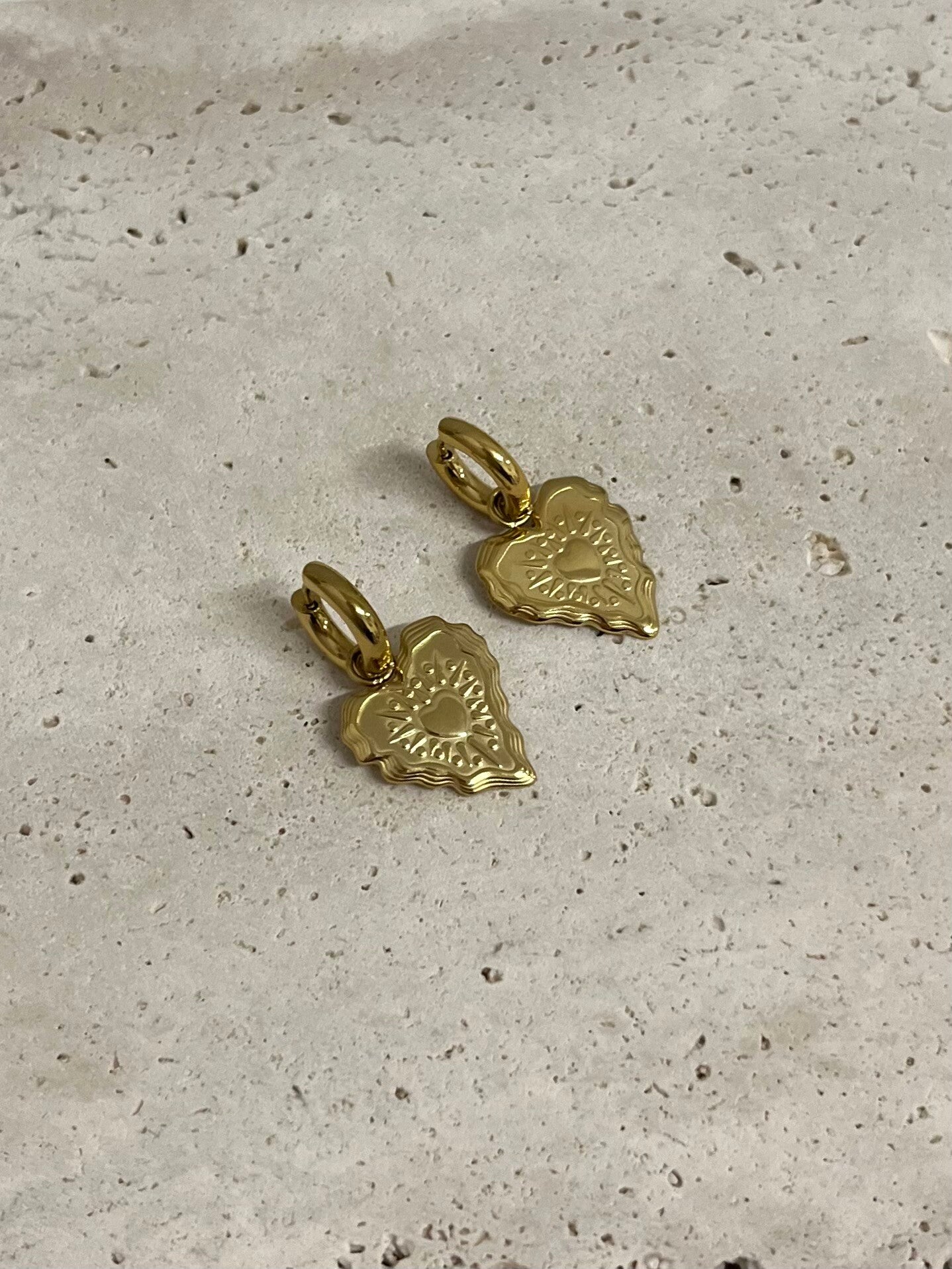 With love always trendy oorbellen goud