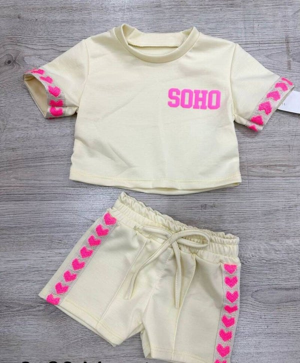 Soho zomer set geel