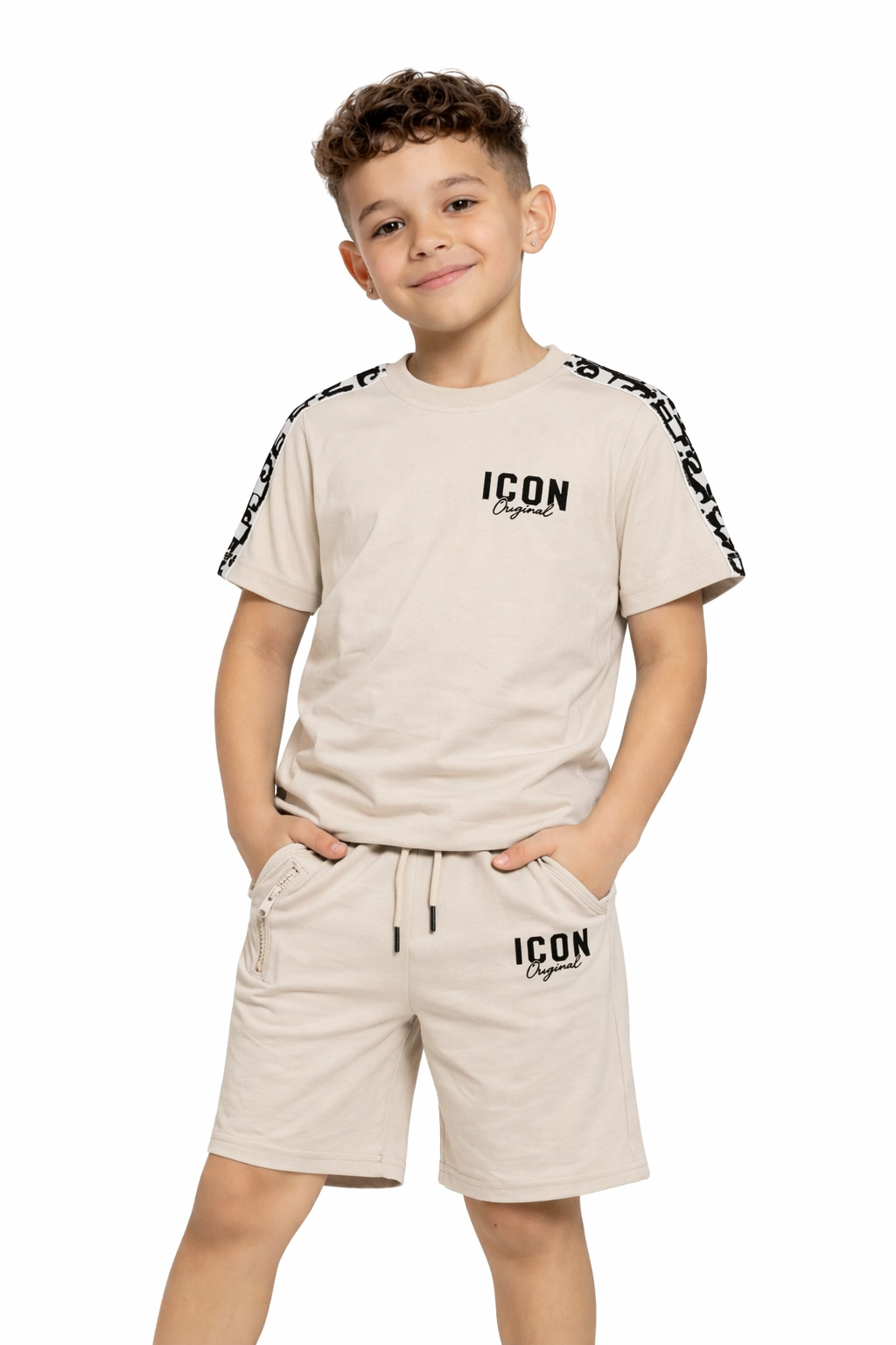 Icon zomer setje beige