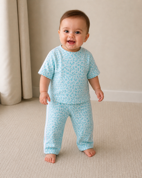 Baby setje shirt met broek mint