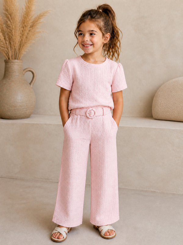 Meisjes set roze