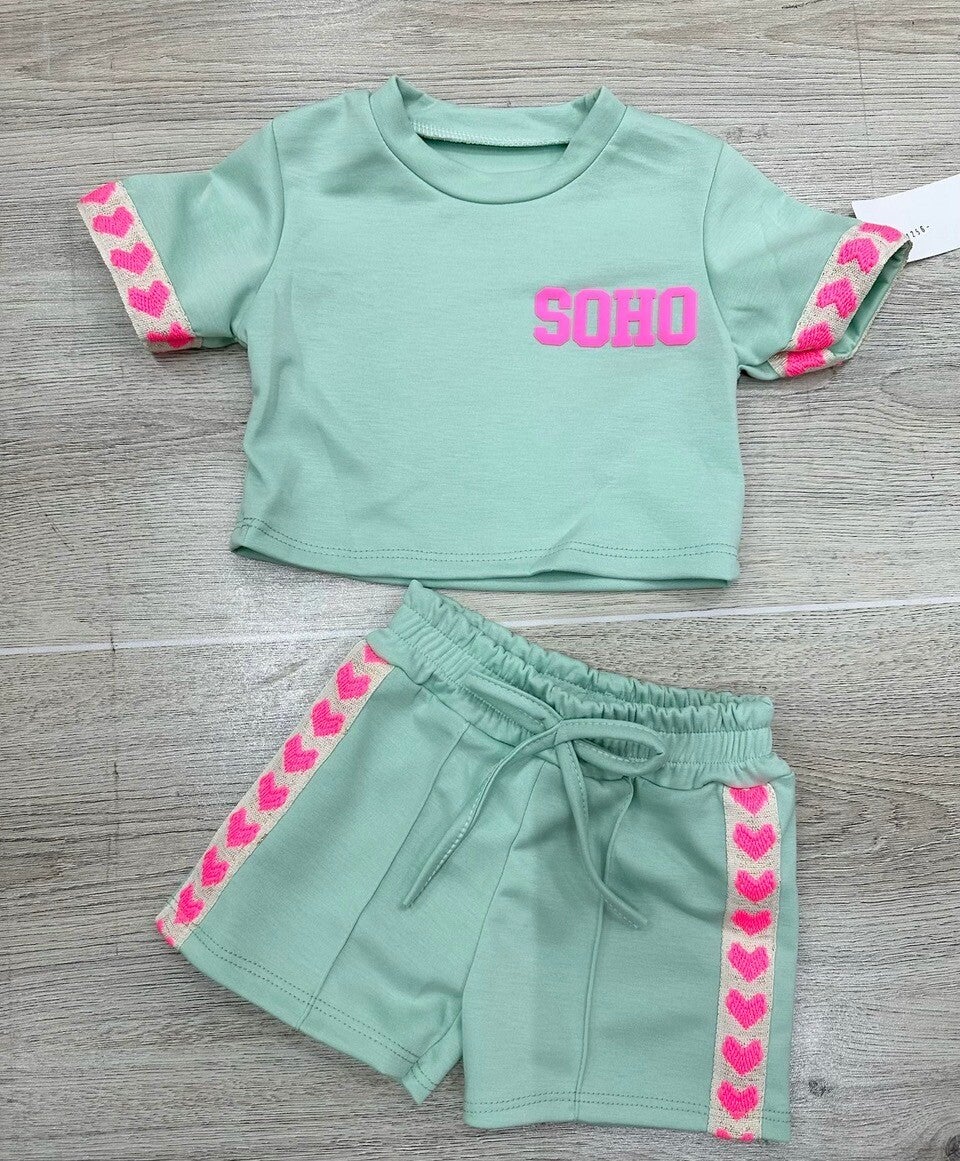 Soho zomer set mint groen