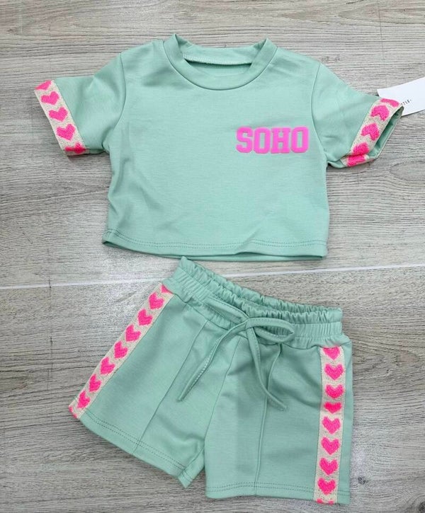 Soho zomer setje mint groen