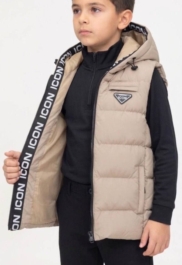 Bodywarmer beige