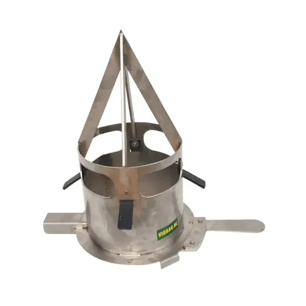 Bigbag lossysteem met afsluitklep Vidbag RVS XL