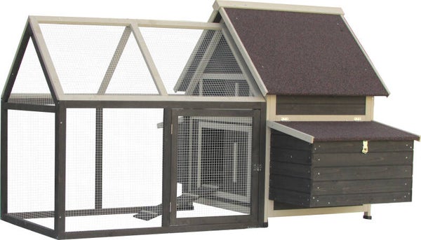FLGO Kippenhok met ren Castle Large Country 181x153,5x114CM