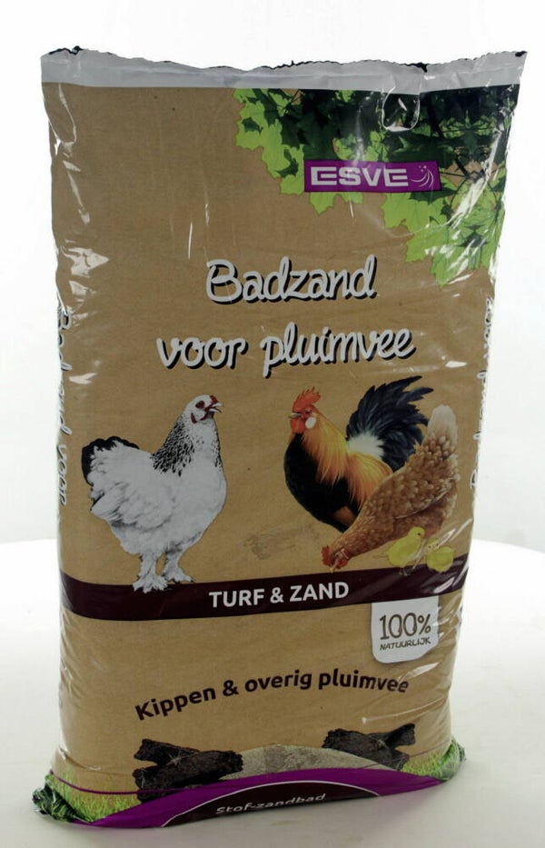 Badzand voor pluimvee 10 liter
