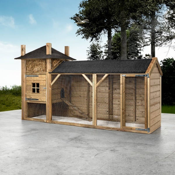 Konijnenhok GL Hooiberg Sterre Verrips Pluimvee