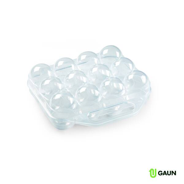 Eierdoos transparant (plastic)