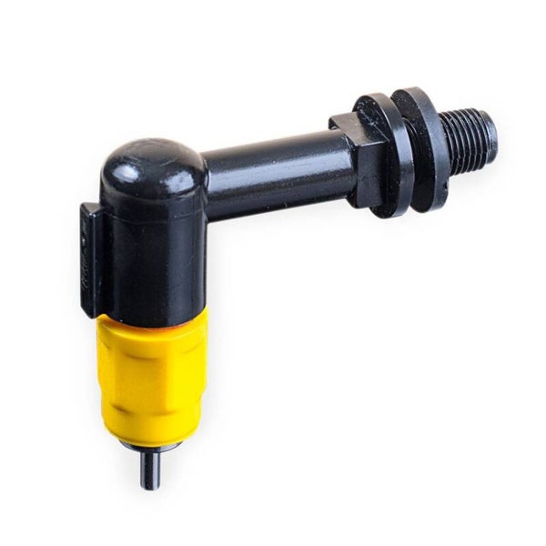 Verlengstuk haaks met pluimveenippel