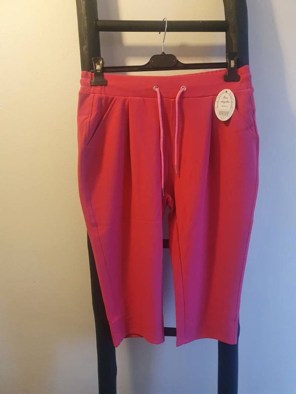 Comfort Capri met koord Roze