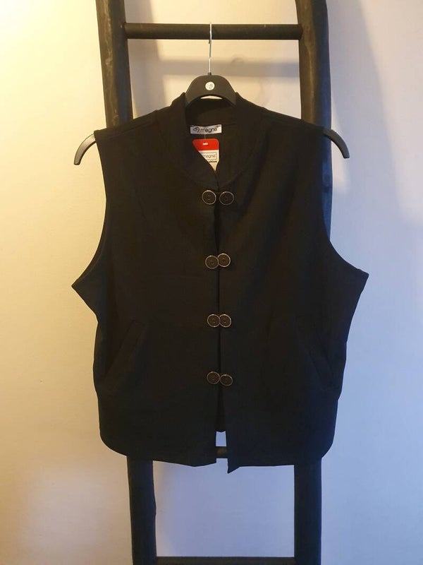 Magna singlet zwart K-2303