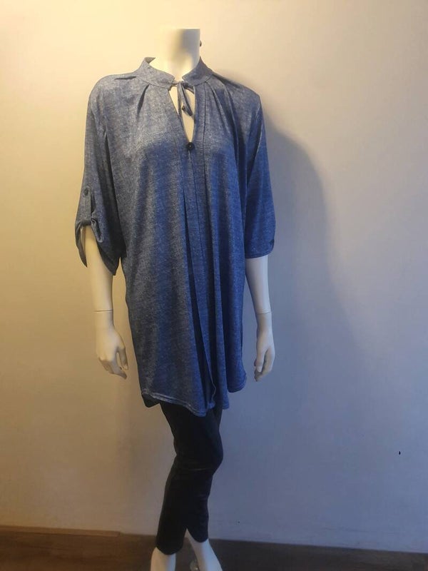 Magna tuniek C-2121 denim print
