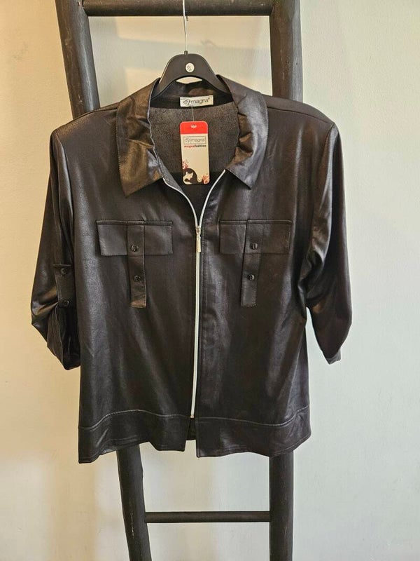 Magna leatherlook vest/jasje KL-2601