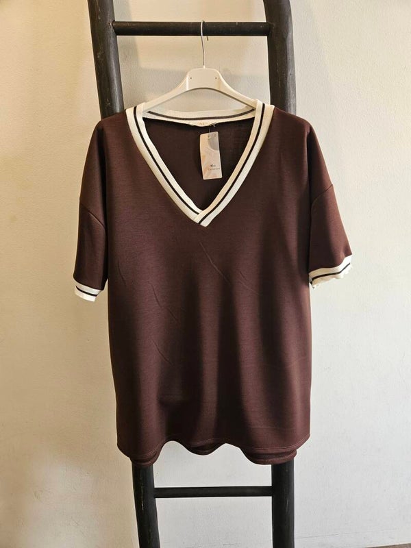 V hals top