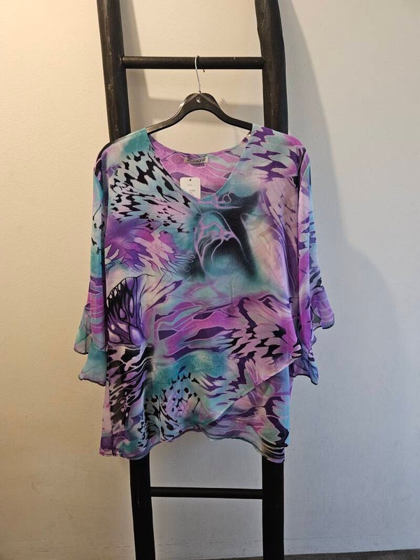 Magna blouse B-2605 lila