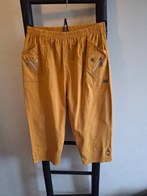Cherry berry capri oker geel