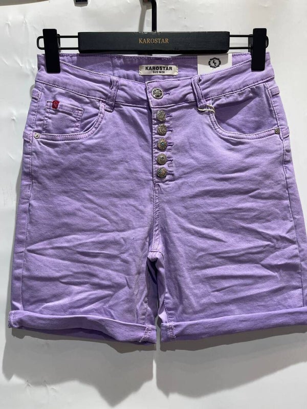 Karostar short Paars K88104-32