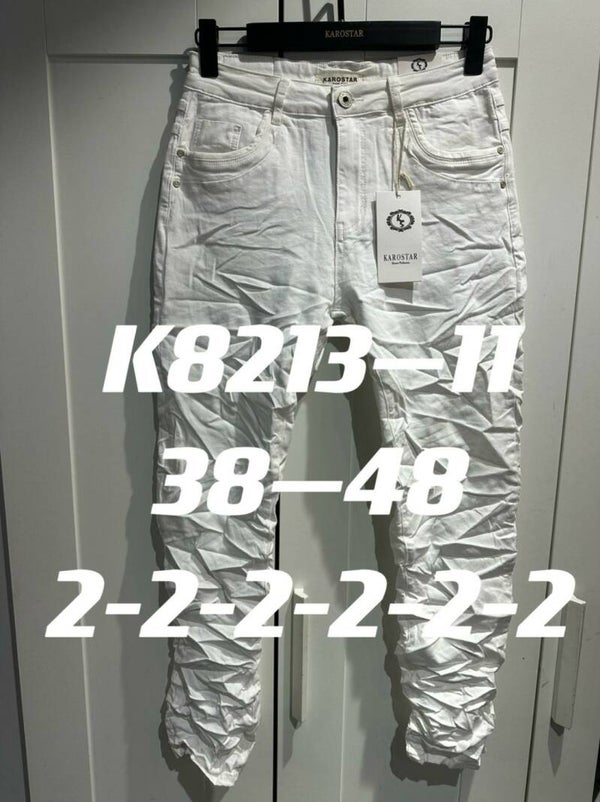 Karostar wit 1 knoop K8213-11