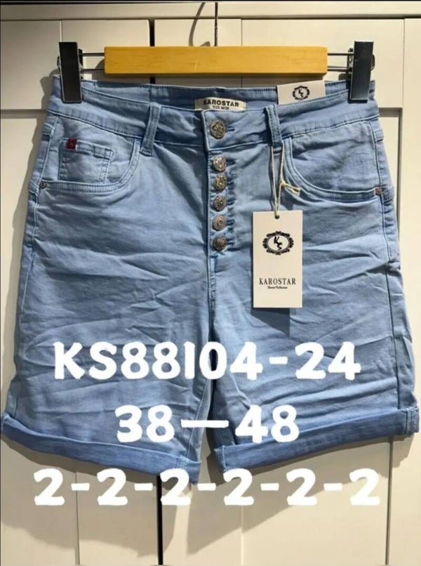 Karostar short blauw KS88104-24
