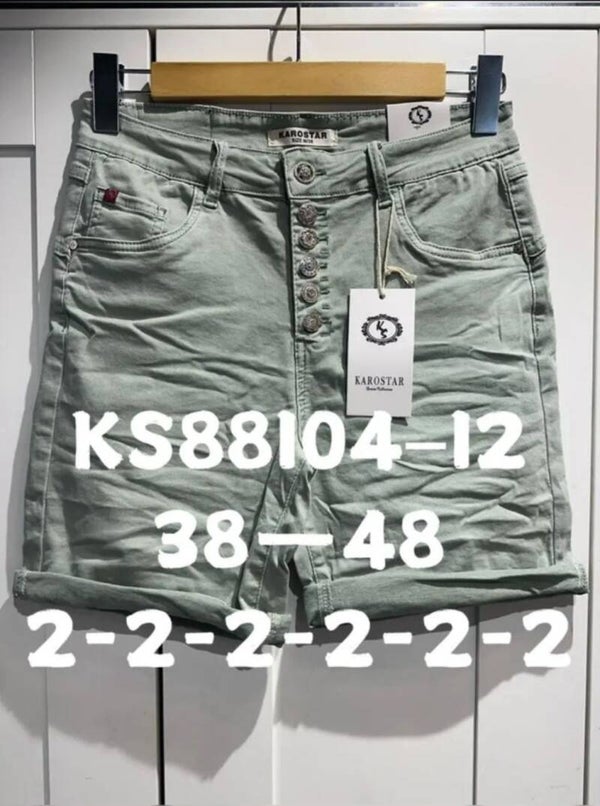 Karostar short groen KS88104-12