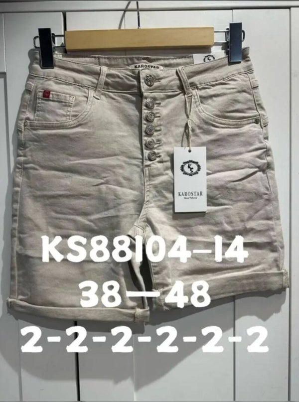 Karostar short beige KS88104-14