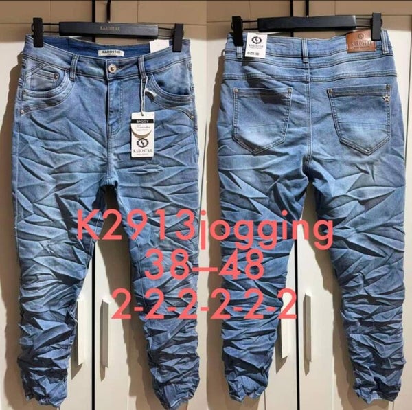 Karostar jeans jogstof K2913