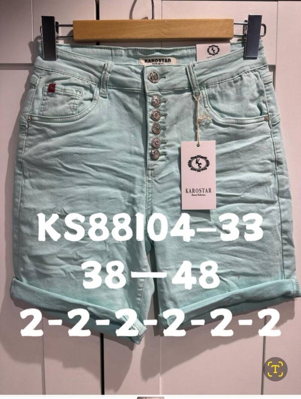 Karostar short mint KS88104-33