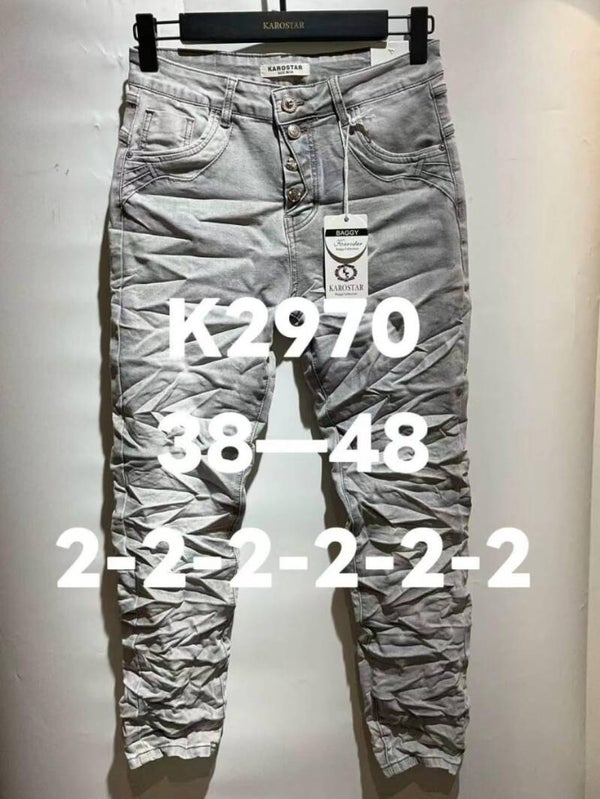 Karostar jeans grijs K2970