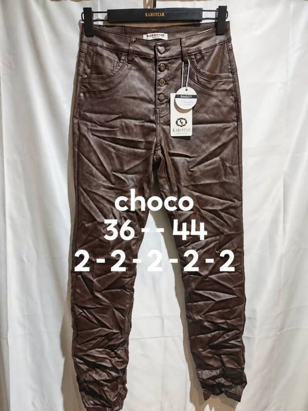Karostar leatherlook choco
