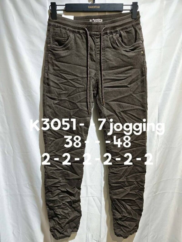 Karostar jogjeans bruin K3051-7