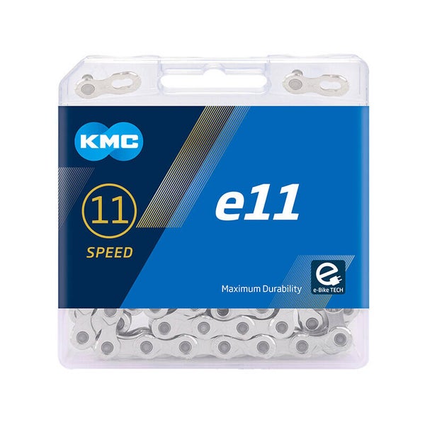 KMC Kette, e11 EPT, silver, 136 Glieder