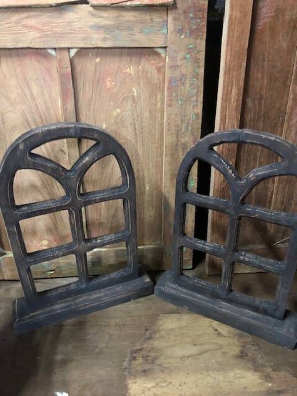 AANBIEDING!! Kleine stalraampjes van hout