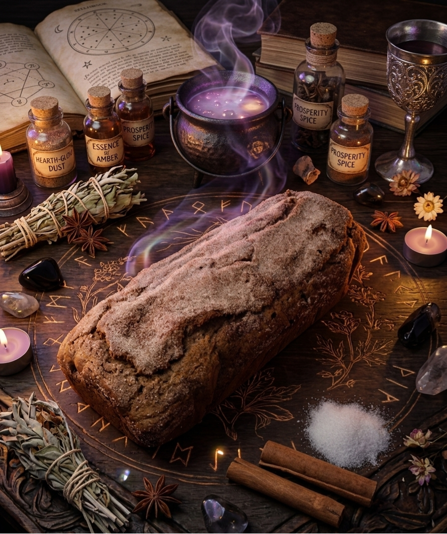 Incantation Bread (Cinnamon Donut Loaf)