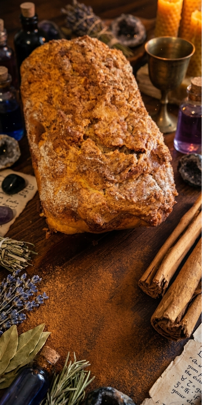 Midnight Ember Bread (Cinnamon & Sugar Loaf)