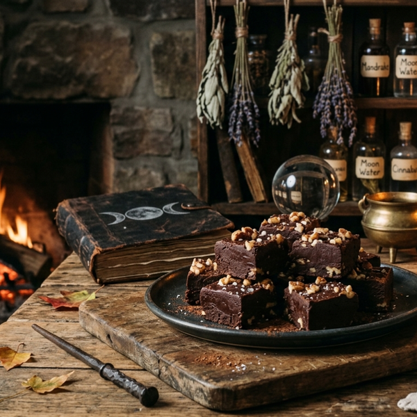 Forest Floor Forage (Chocolate Fudge with Nuts)
