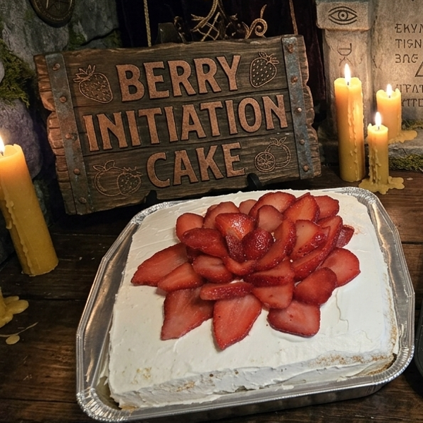 Berry Initiation Cake (Strawberry Tres Leches Cake)