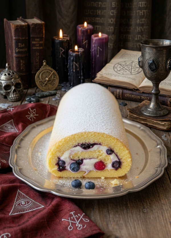 Witch’s Wildberry Charm (Wild Berry Cream Roll)