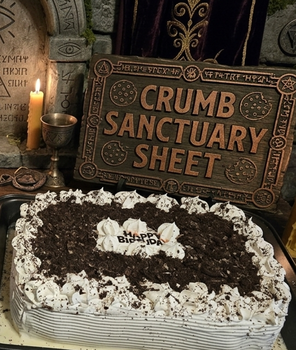 Crumb Sanctuary Sheet (Oreo Tres Leches)