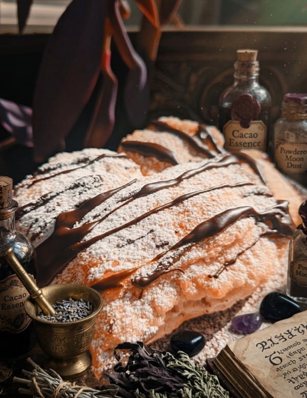 New Moon Pastries (Chocolate Croissants)
