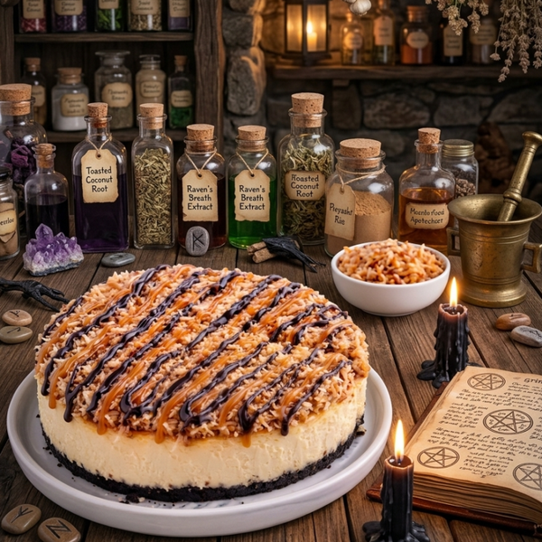 Samoa New York Style Cheesecake