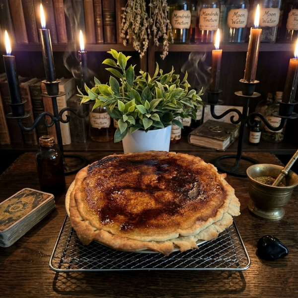 The Weaver’s Dream (Southern Sugar Cream Pie)