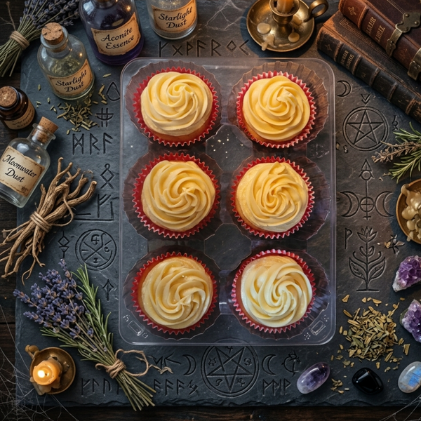 Midnight Brew Cupcakes (coffee flavor with coffee cream center)