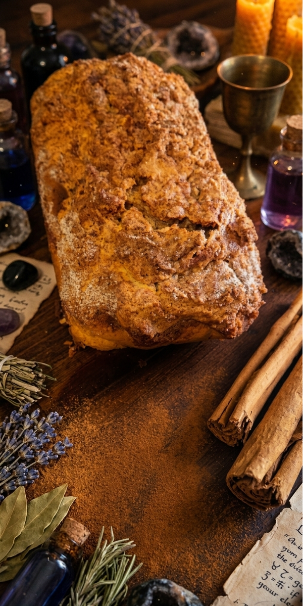 Midnight Ember Bread (Cinnamon & Sugar Loaf)