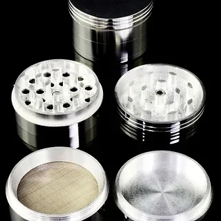 BB Flower Grinder Chrome