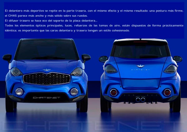 Restyling exterior CH 46 por el 40 aniversario de chatenet